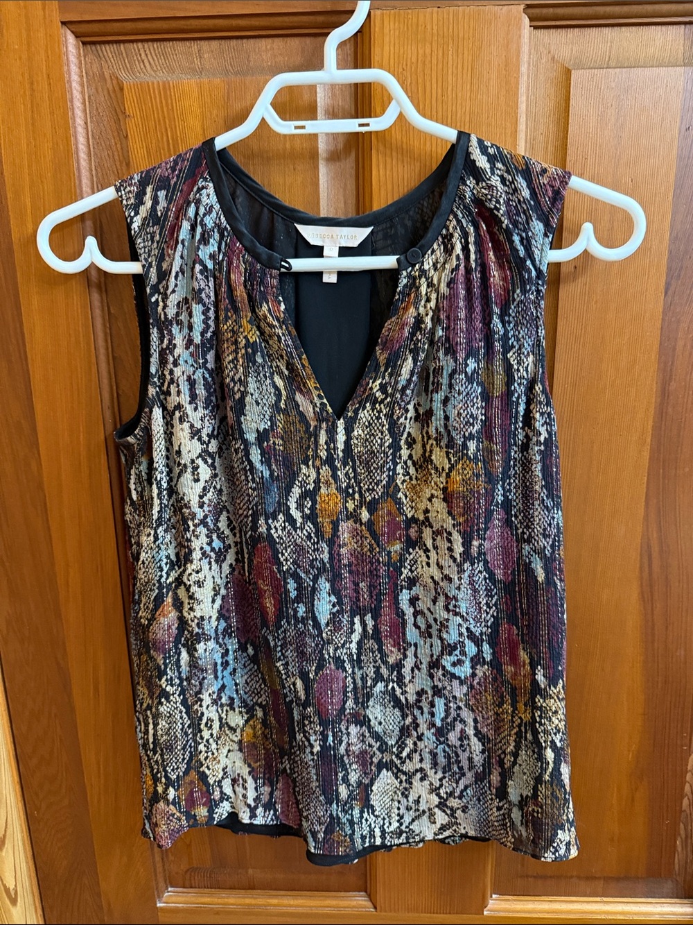 Rebecca Taylor 100%  silk blouse